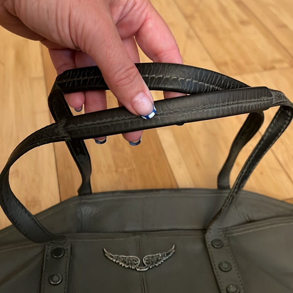 Grey Zadig & Voltaire grey purse - Picture 4 of 11